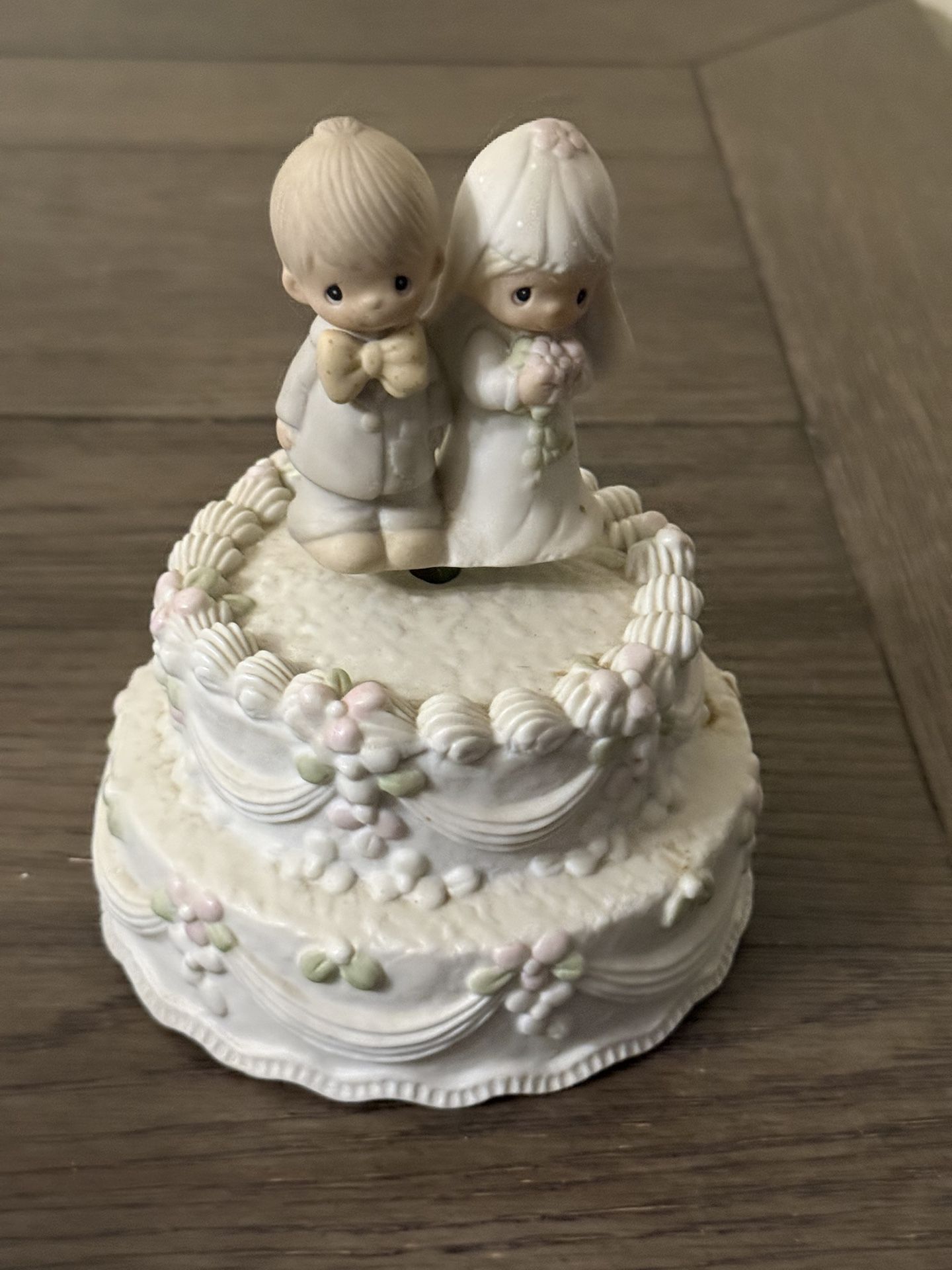 6 Precious Memories Keepsake Figurines, Framed Image, And Music Box