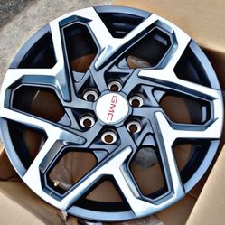 2025 GMC SIERRA AT4 1500 RIMS OEM NEW.......( 20" INCH )
