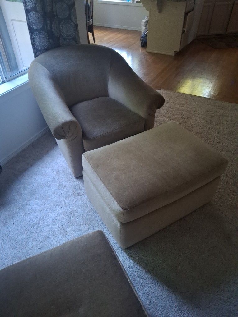 Chairs and Ottomans