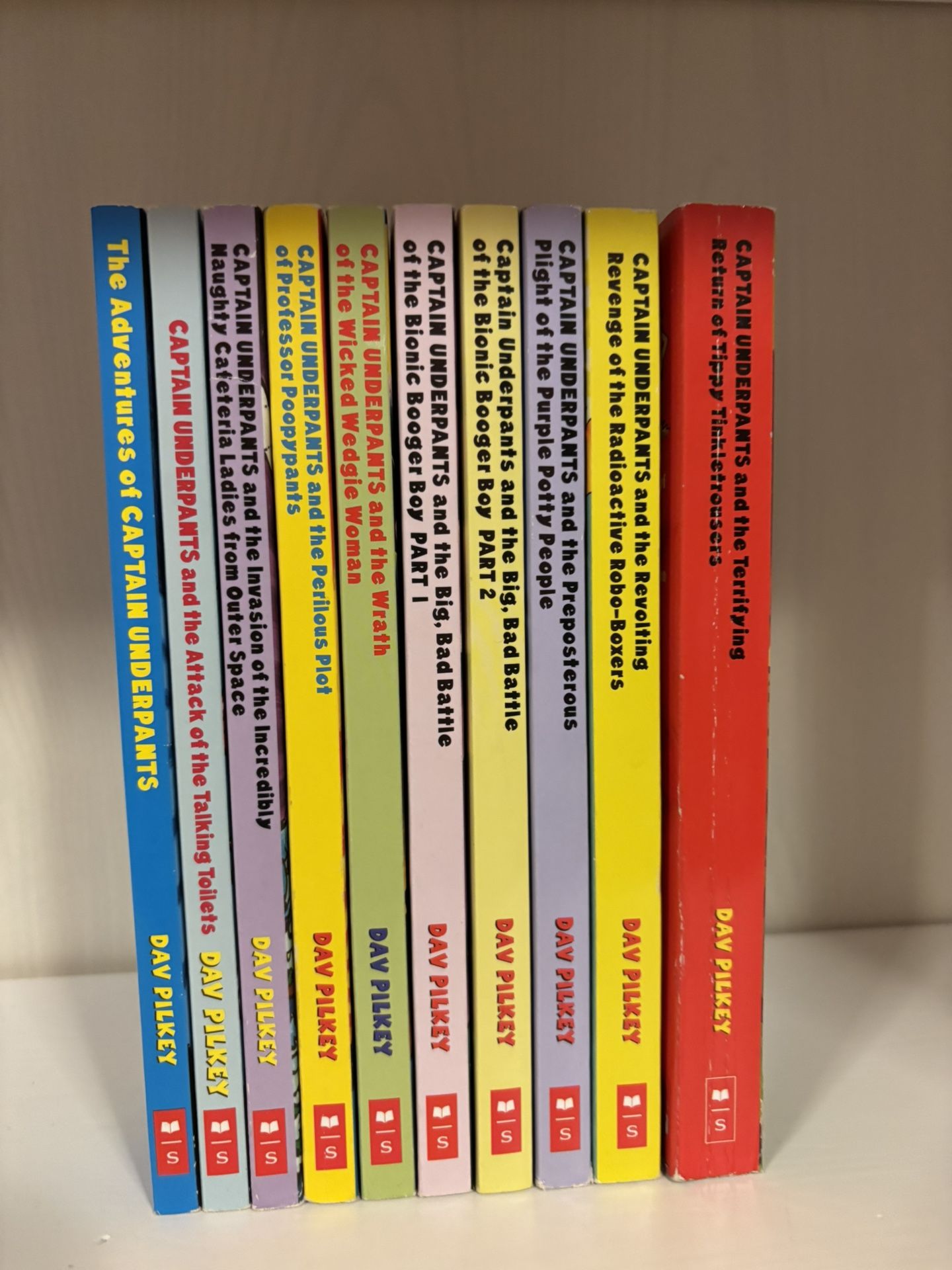 Captain underpants Books