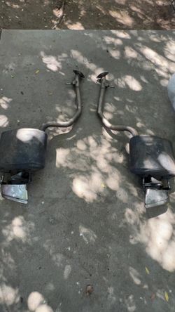 2017 Lexus RC OEM Axel Back Exhaust Muffler Set