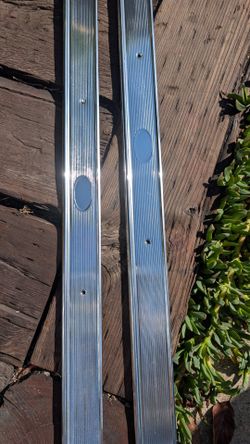 68 69 70 71 72 Chevelle Sill Plates LH/RH Pair SS El Camino GTO 1(contact info removed) 1(contact info removed) 1972 plate pair