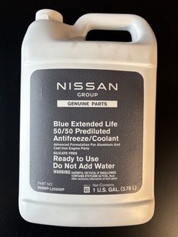 Nissan Blue Coolant