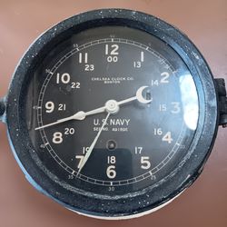 Chelsea U S Navy deal clock