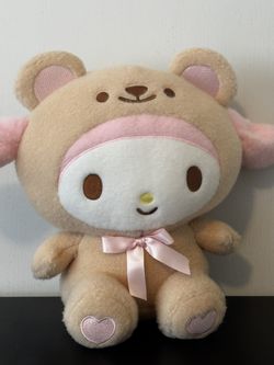 Sanrio My Melody Bear Costume Plush – Soft Teddy Style (New With Tag)