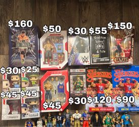 WWE John Cena Action Figures - Ultimate Edition, Elite, LJN, Exclusives, and More