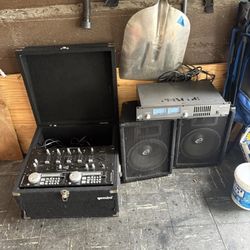 Dj Equipment Need Gone Price NEGOTIABLE 