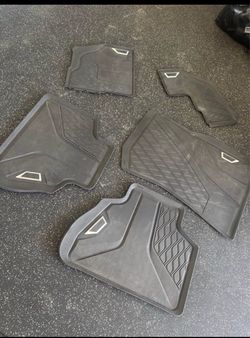 BMW x7 All-Weather Rubber Floor Mats Set