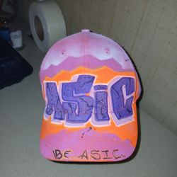 Custom Designed And Painted Snap-back
