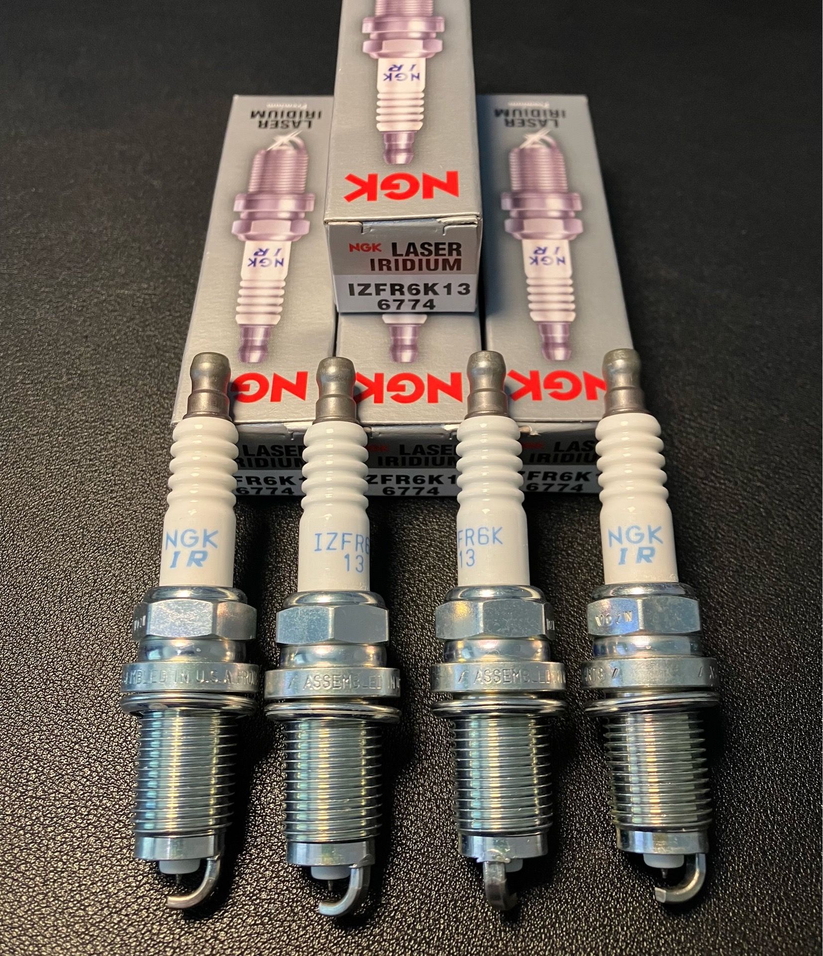 6774 IZFR6K13 NGK | Laser Iridium Spark Plugs 4x