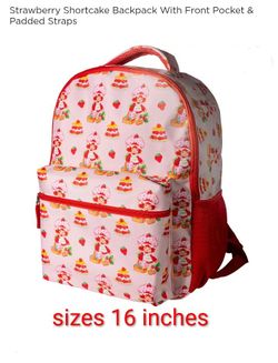 Strawberry shortcake backpack