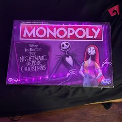 Nightmare Before Christmas Monopoly Set