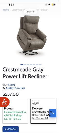 Power Lift Recliner Chair