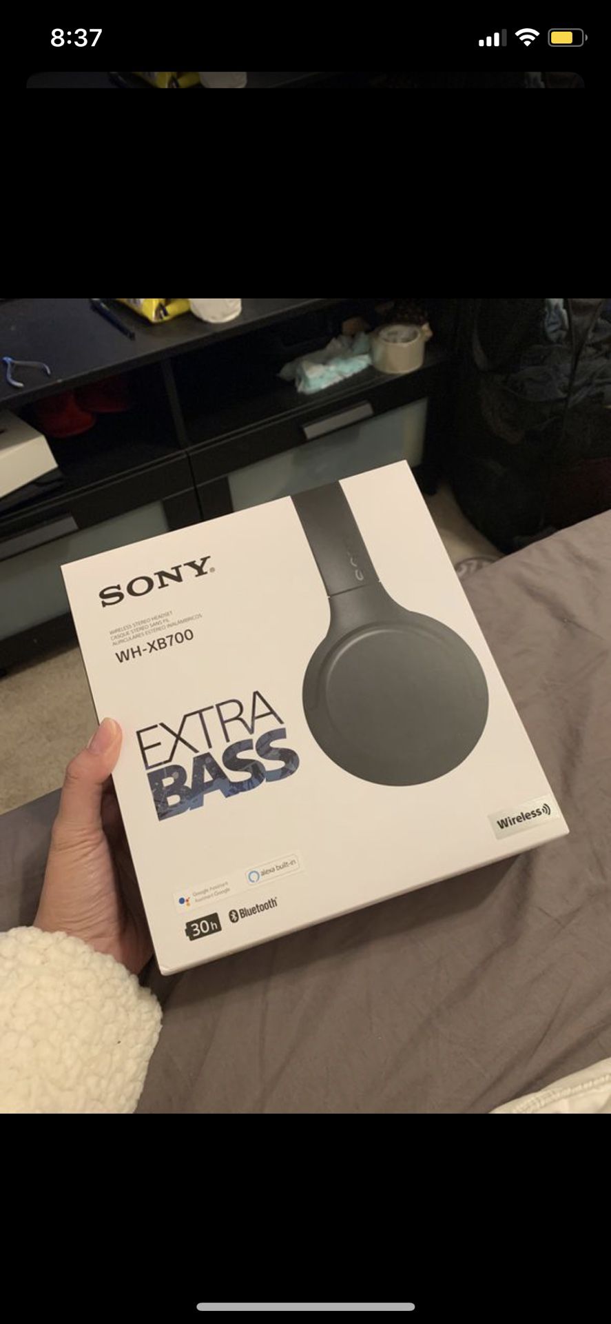 Sony Wireless Headphones: Extra Bass