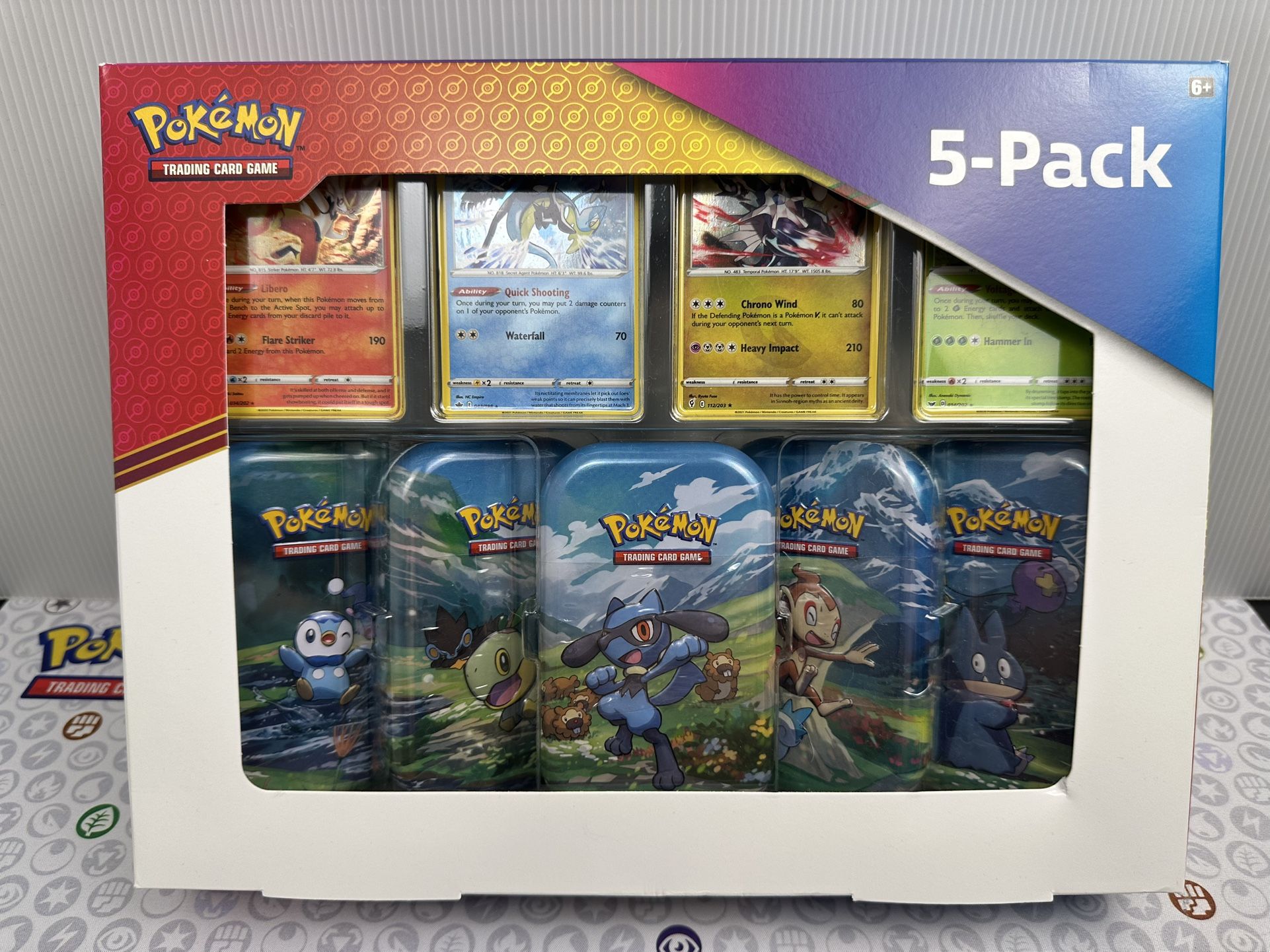 Pokemon  Stars Mini Tins 5-Pack