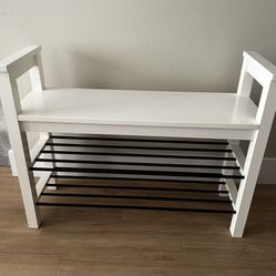 IKEA Hemnes Bench With Shoe Storage 