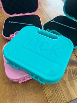 Glock case/boxes Tiffany blue and pink