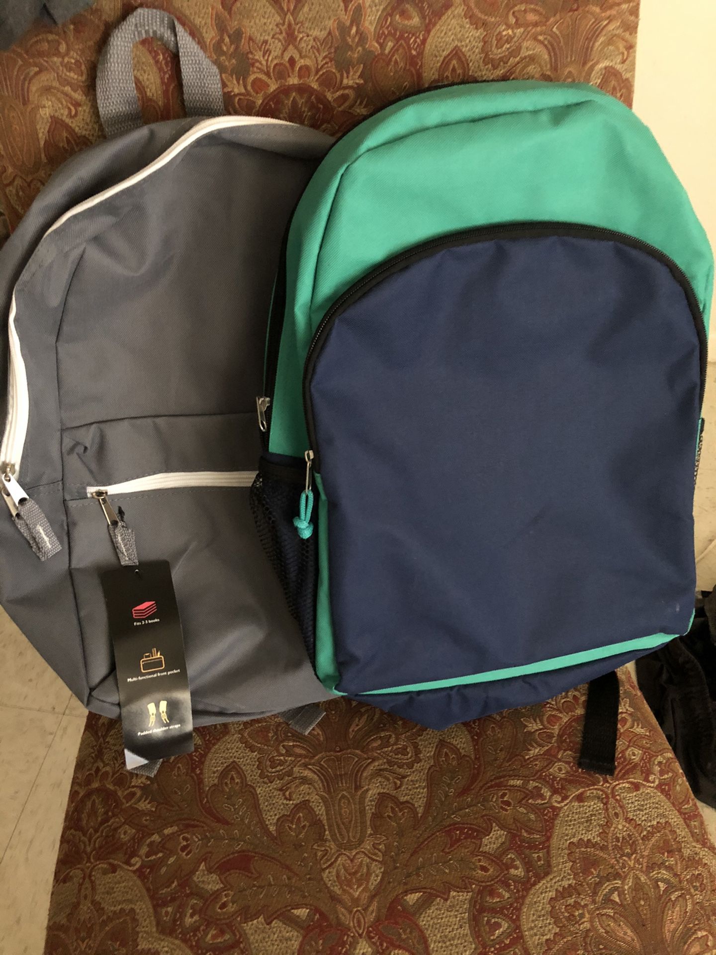 2 brand new book bags
