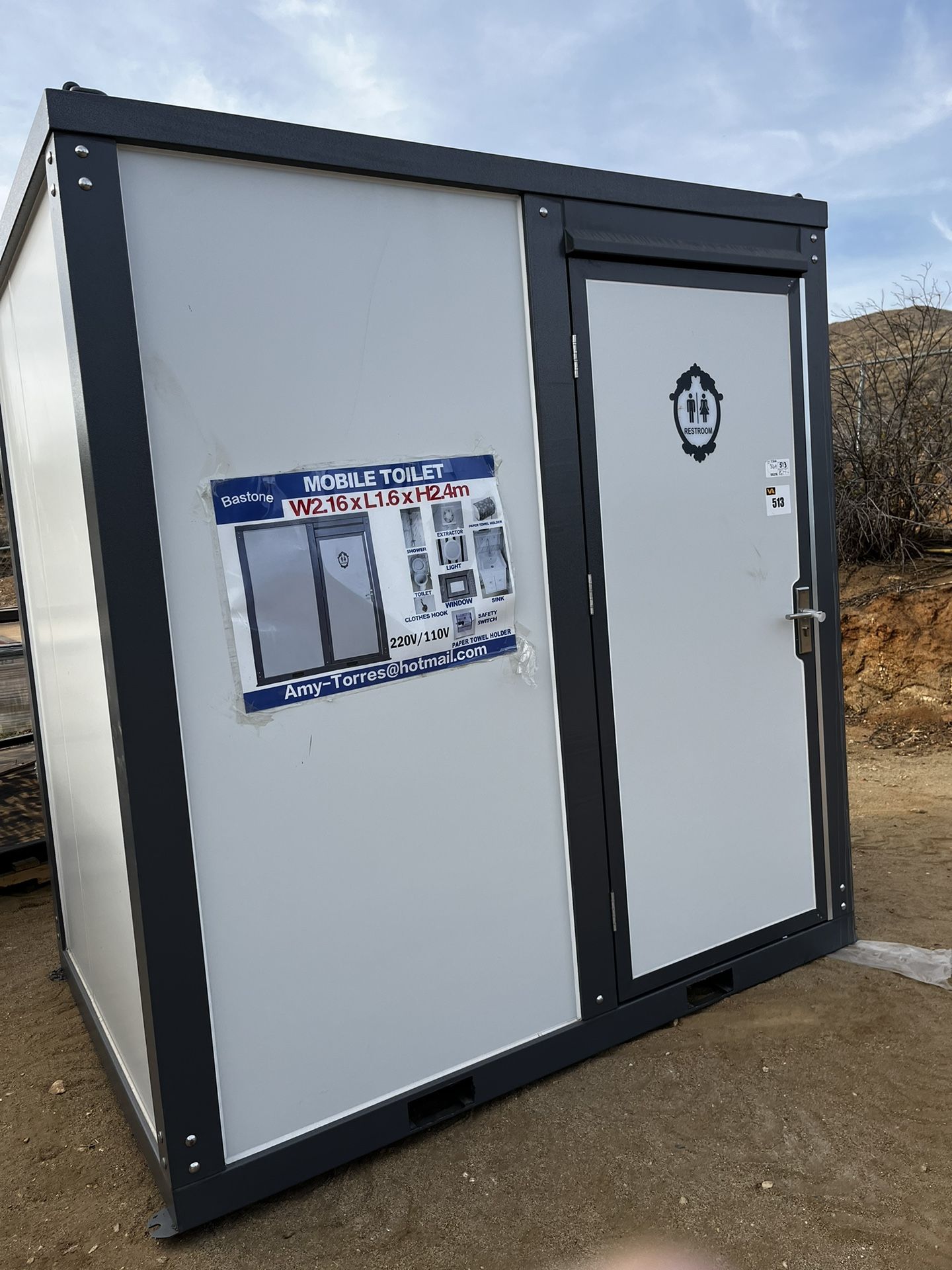 Portable Toilet And Shower