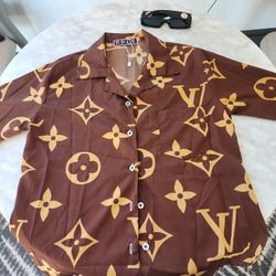 Brown luxury louis vuitine Set