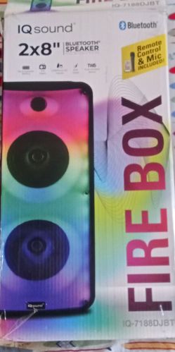 Speaker Blue Tooth Fire Box Party Speaker
