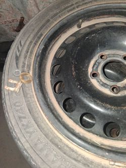 215/55R16 Steel Wheel with Tire