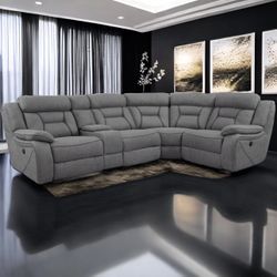 Modern sectional sofa sale- limited supply- zero interest Finance available- shop now pay later.  