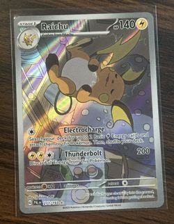 Raichu 211/193 Pokemon Paldea Evolved Illustration Rare