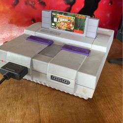 Super Nintendo Great Condition With Game And Controller 