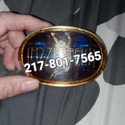 cash or trade led Zeppelin belt buckle 