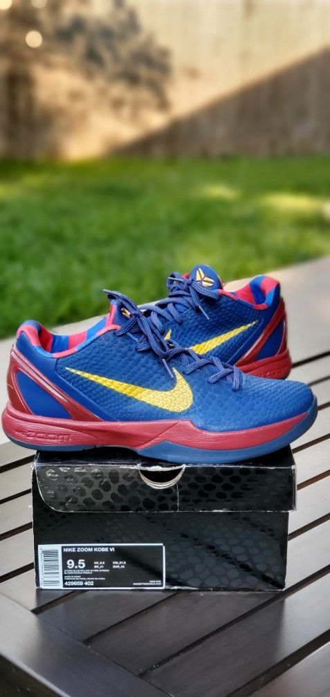 Nike Kobe 6 Barcelona Home Dunk Off White Yeezy for Sale in