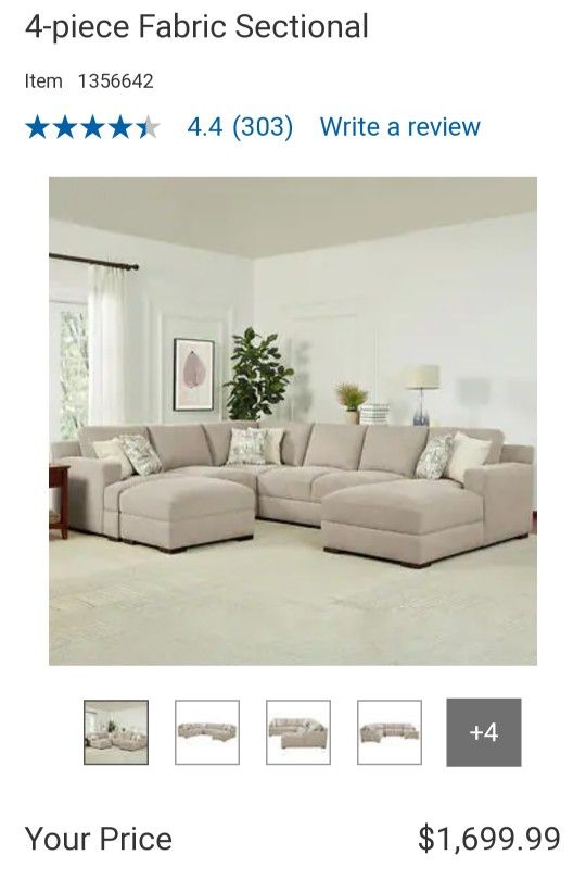 Thomasville Sectional Sofa