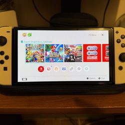 Nintendo Switch OLED W Games 