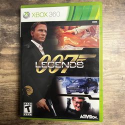 007 Legends Xbox 360 CIB Complete In Box