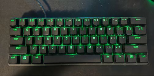 Razer Huntsman Mini Analog Wired Backlit Programmable KB + Cobra Mouse 8500