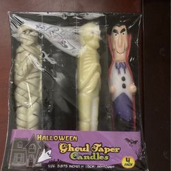 Halloween Ghoul Taper Candles