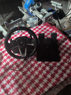 Hori Xbox Steering Wheel and Pedals