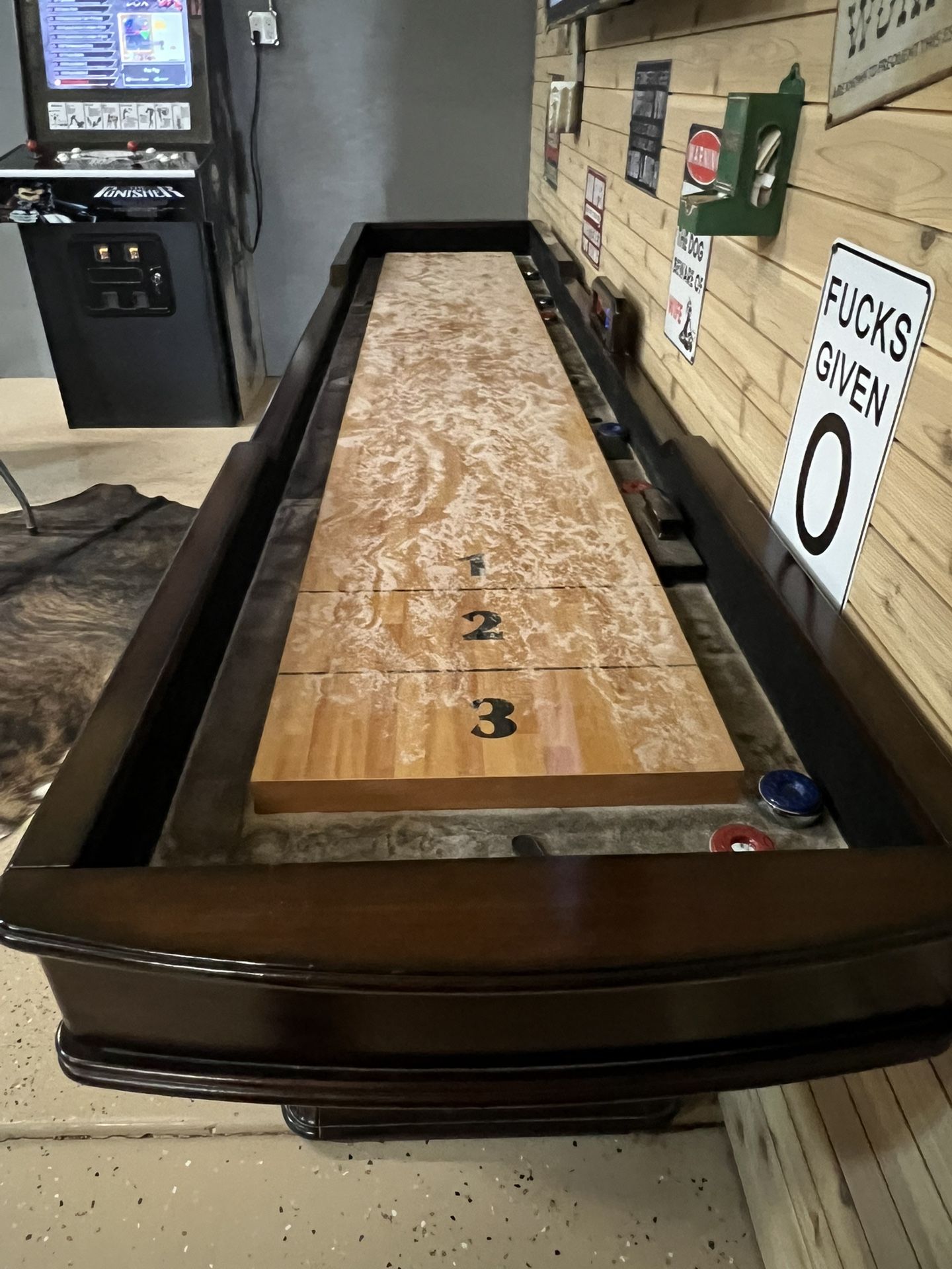 Shuffle Board Table