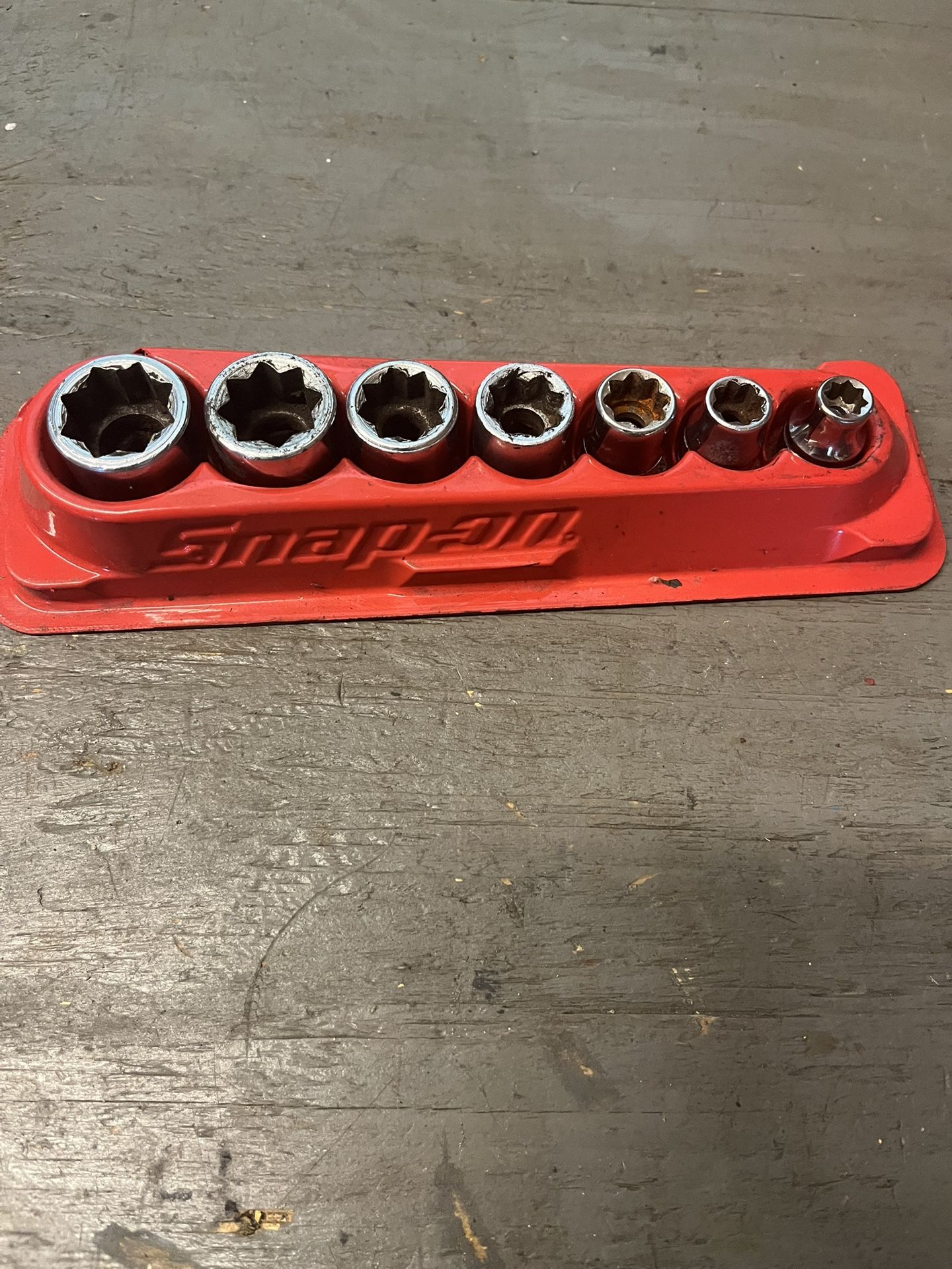 Snap On 3/8 double square sockets