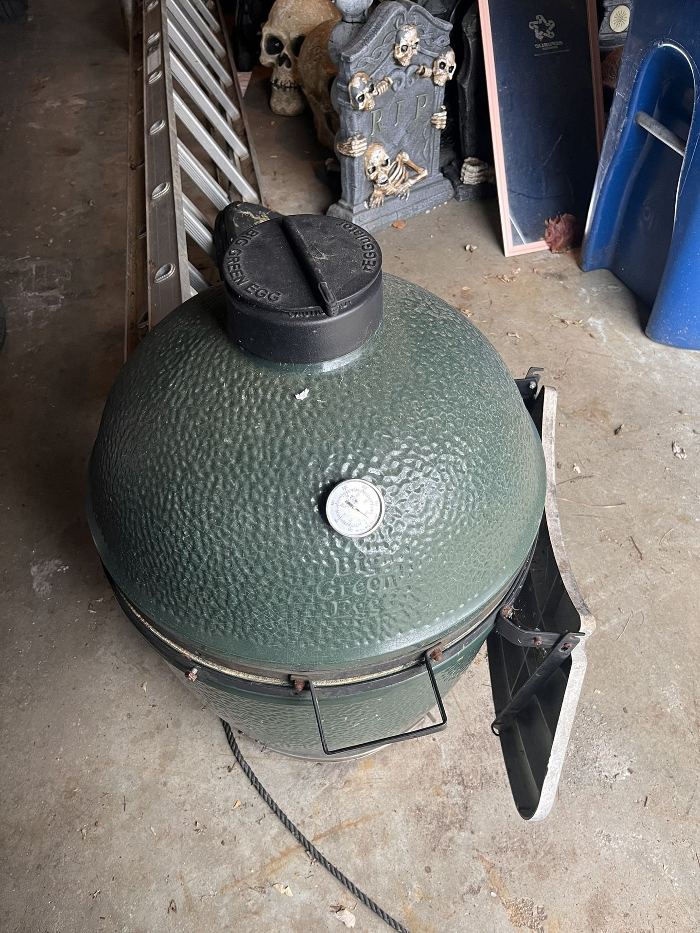 Large Green Egg Bbq Grill
