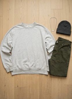 Vintage H&M Heather Grey Crewneck Sweatshirt