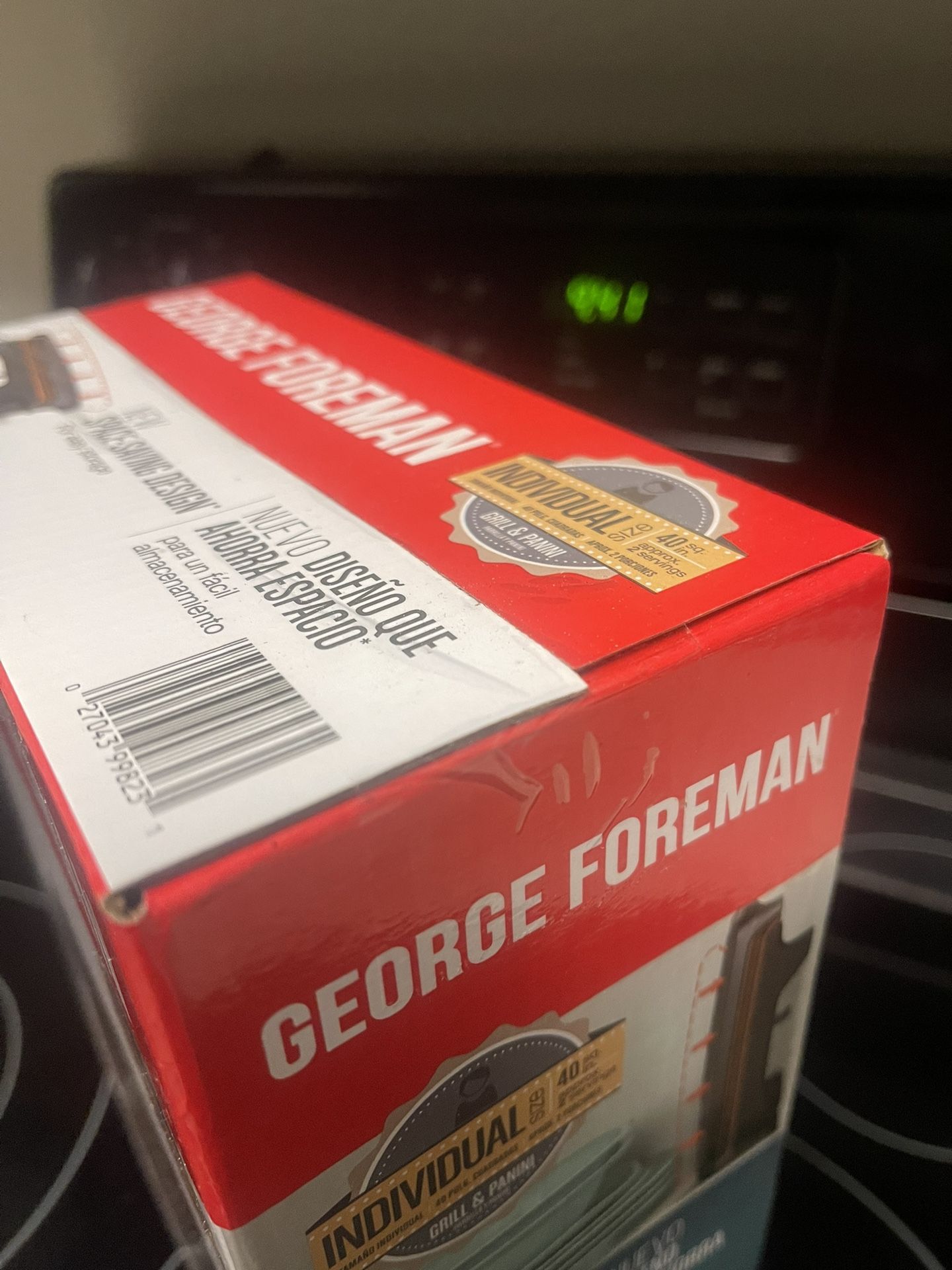 George Foreman Electric Indoor Grill and Panini Press