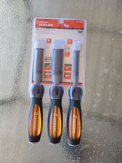 Nicholson WoodChuck 4-in-1 Combination Chisel/Wood Rasp (3-Piece)