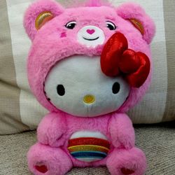 Hello Kitty Loves Cheer Bear
