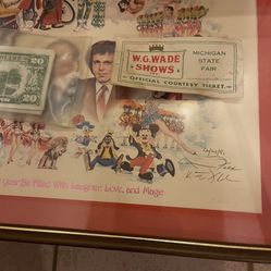 1981 Tg Wade Carnival  Sighned By Cast In Photo 