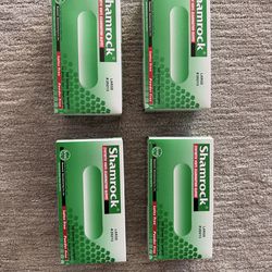 vinyl gloves size large 5 boxes for 18$ PRICE FIRM