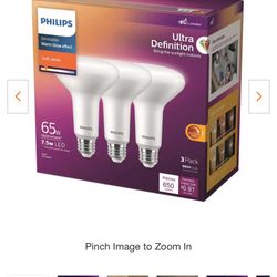 Phillips DIMMABLE LED Bulbs