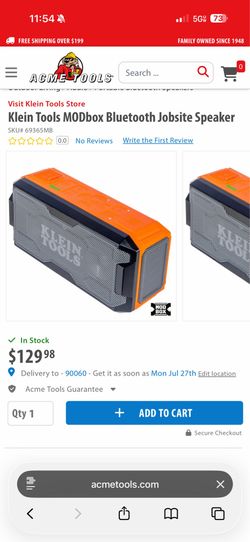 Klein modbox speaker