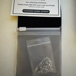 El Dorado Pure Silver Chain  New