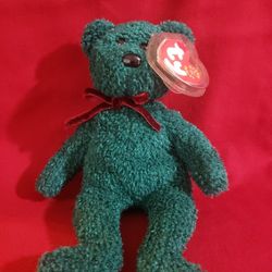 TY Beanie Babies 2001 Holiday Teddy